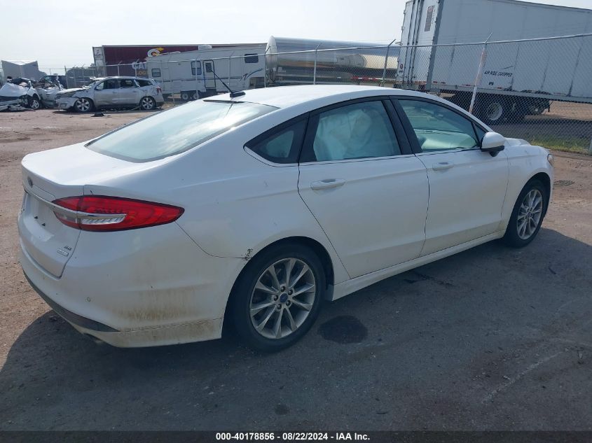 2017 FORD FUSION SE - 3FA6P0HD1HR367763