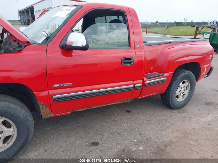 1999 Chevrolet Silverado 1500 Ls VIN: 1GCEK14T1XZ158430 Lot: 40178878