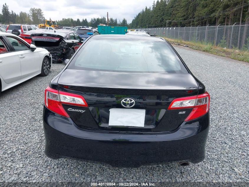 2014 Toyota Camry Se VIN: 4T1BF1FK7EU743661 Lot: 40178884