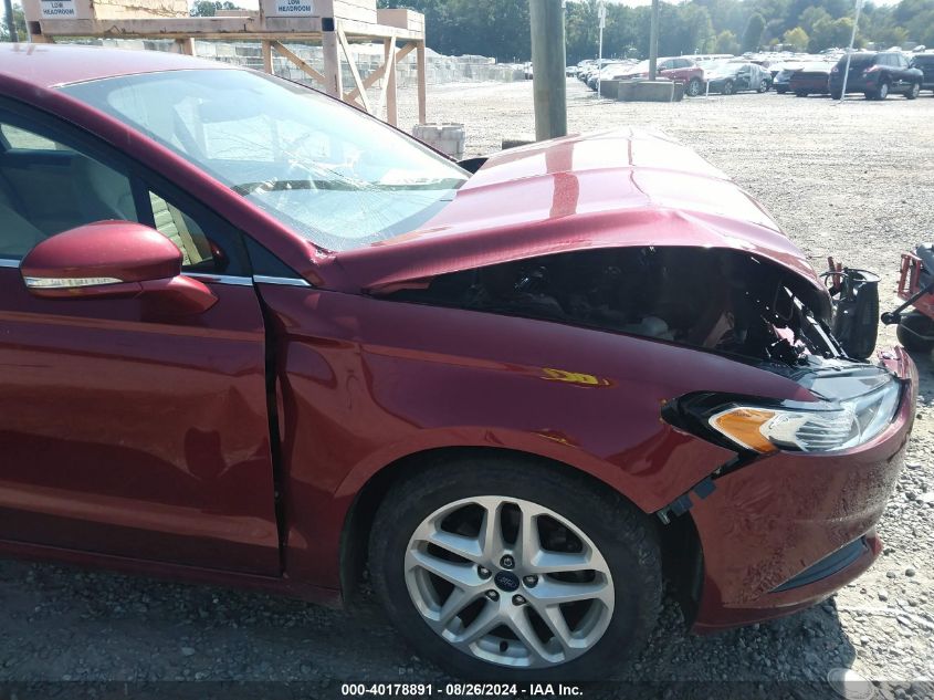 2016 FORD FUSION SE - 1FA6P0H73G5113211