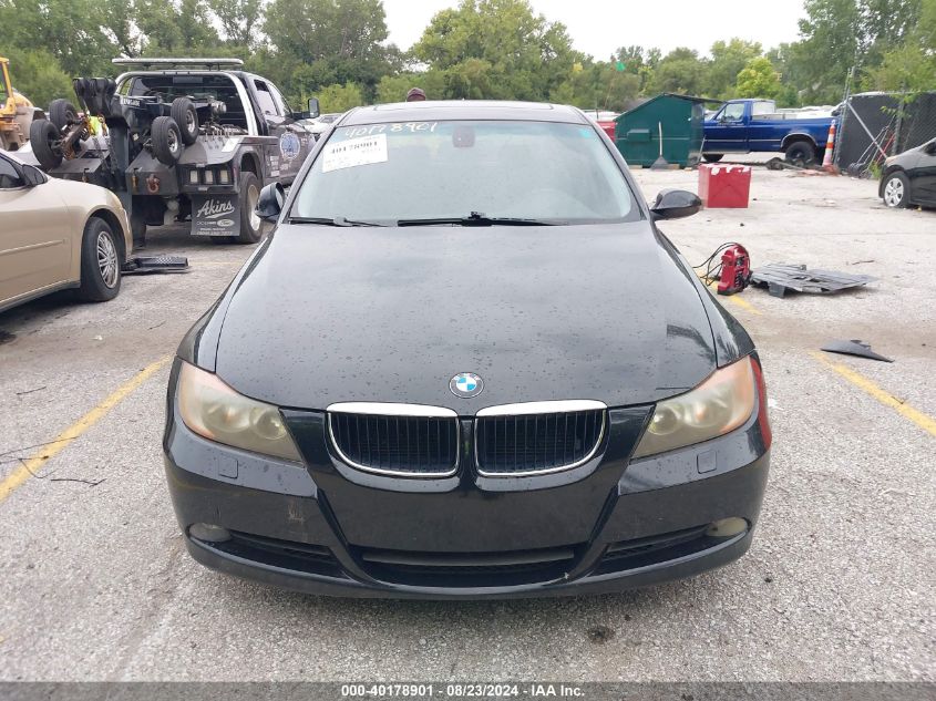 2007 BMW 328I VIN: WBAVA33517KX83417 Lot: 40178901