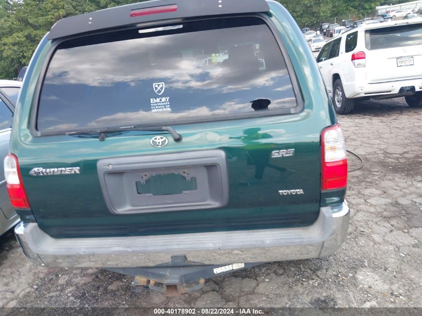 2001 Toyota 4Runner Sr5 V6 VIN: JT3GN86R910181268 Lot: 40178902