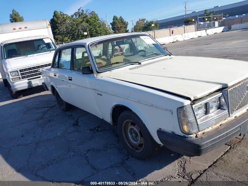 1983 Volvo 244 Dl/Gl VIN: YV1AX8846D1885031 Lot: 40178933