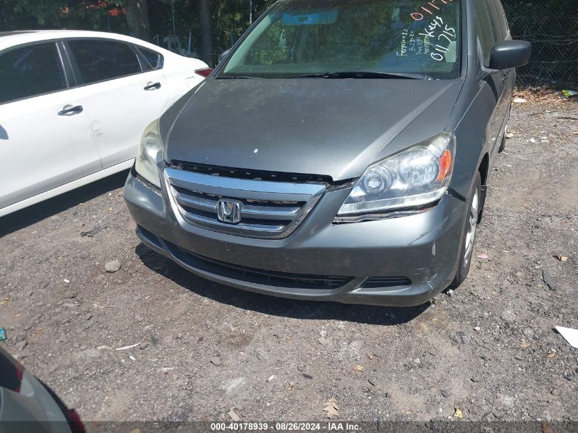 2007 Honda Odyssey Lx VIN: 5FNRL38247B011715 Lot: 40178939