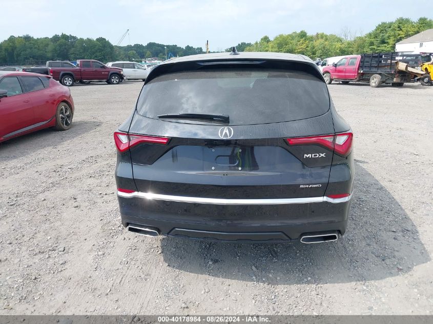 2022 Acura Mdx Technology Package VIN: 5J8YE1H47NL009478 Lot: 40178984