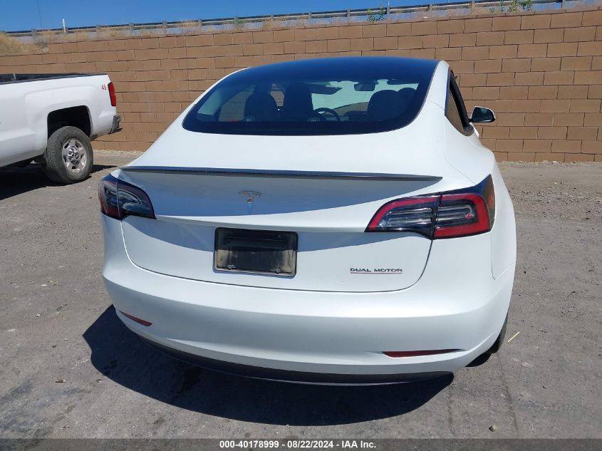 2023 Tesla Model 3 Performance Dual Motor All-Wheel Drive VIN: 5YJ3E1EC9PF616668 Lot: 40178999