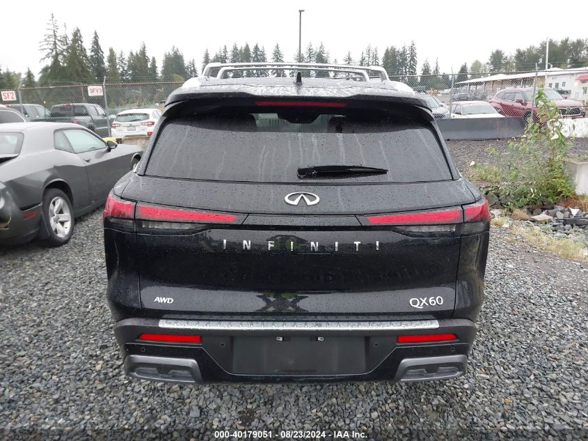 2024 Infiniti Qx60 Sensory Awd VIN: 5N1DL1GS8RC331731 Lot: 40673112