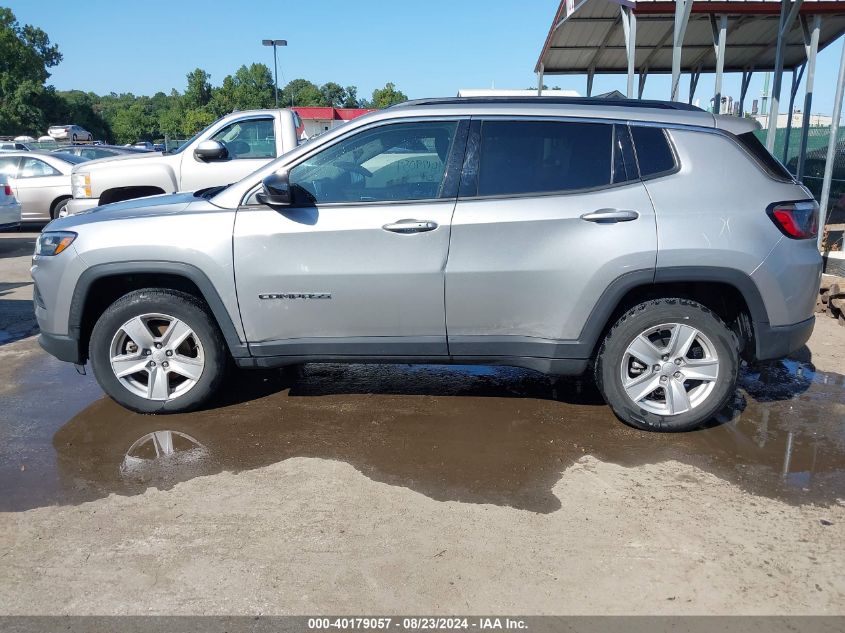 2022 JEEP COMPASS LATITUDE 4X4 - 3C4NJDBB0NT127155