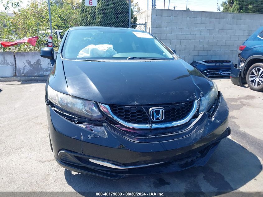 2013 Honda Civic Ex VIN: 19XFB2F88DE255246 Lot: 40179089