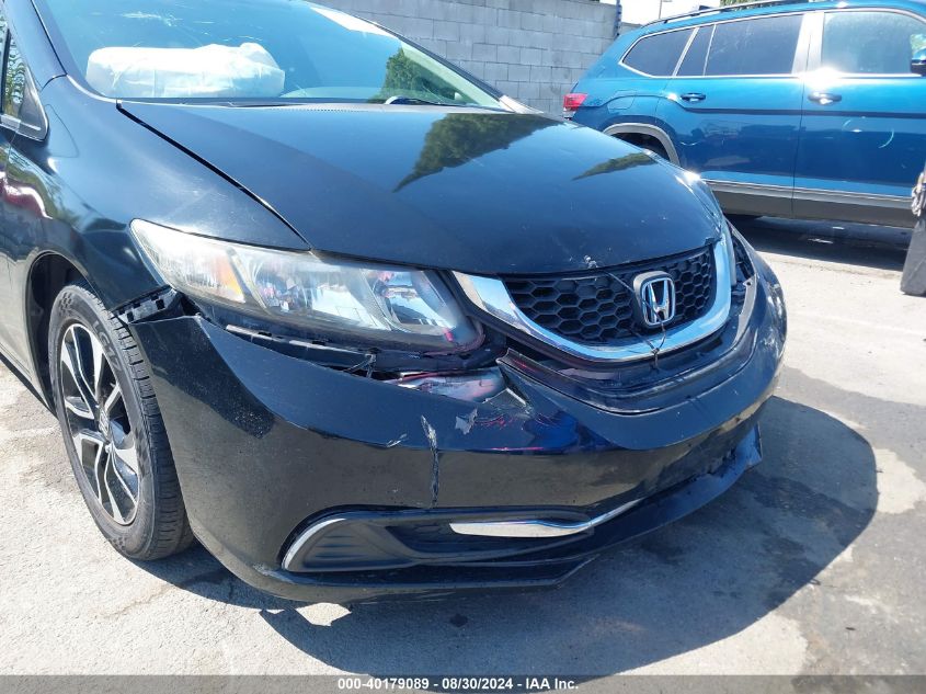 2013 Honda Civic Ex VIN: 19XFB2F88DE255246 Lot: 40179089