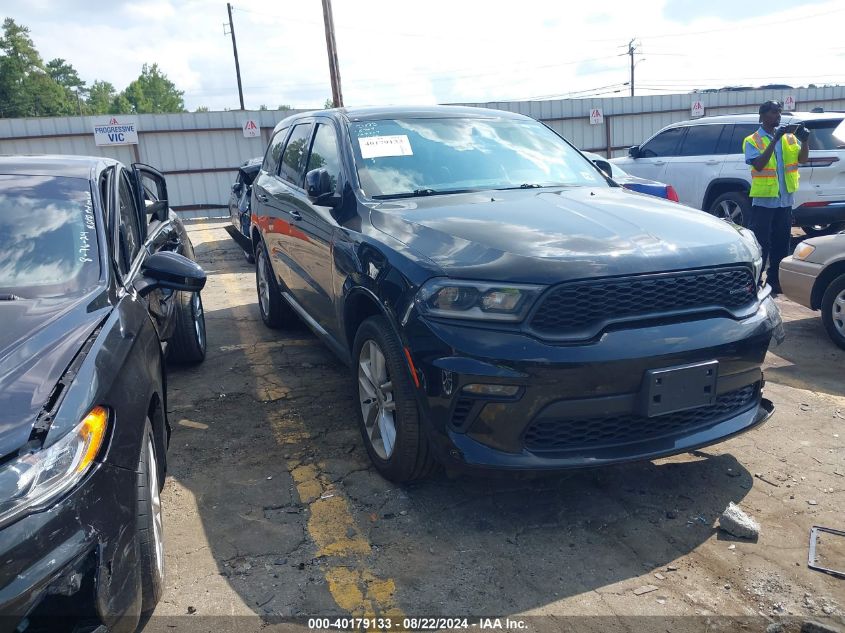 VIN 1C4RDJDG6MC636709 2021 Dodge Durango, Gt Plus Awd no.1