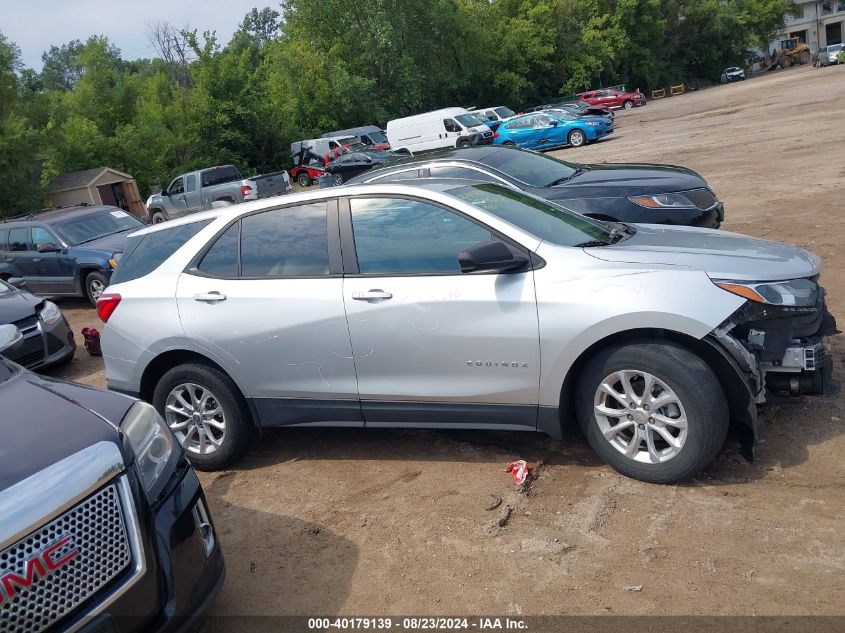 2020 Chevrolet Equinox Fwd Ls VIN: 3GNAXHEV7LS722718 Lot: 40179139