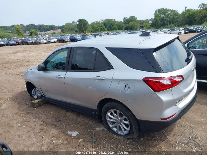 2020 Chevrolet Equinox Fwd Ls VIN: 3GNAXHEV7LS722718 Lot: 40179139