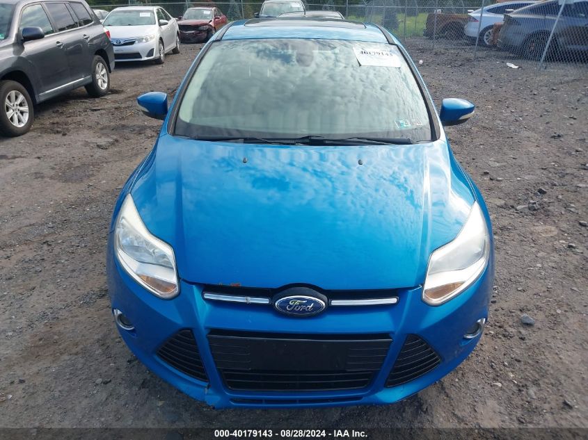 2012 Ford Focus Sel VIN: 1FAHP3M29CL336427 Lot: 40179143