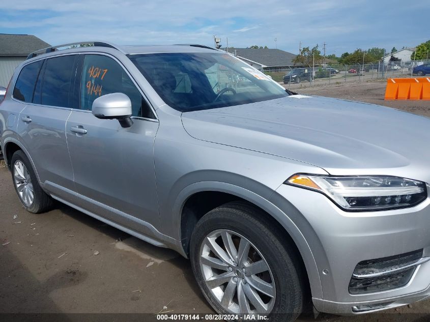 2018 Volvo Xc90 T5 Momentum VIN: YV4102PK4J1343720 Lot: 40179144