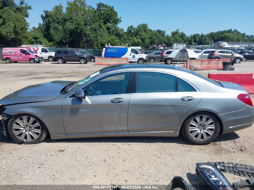 2015 Mercedes-Benz S 550 4Matic VIN: WDDUG8FB2FA090409 Lot: 40179147