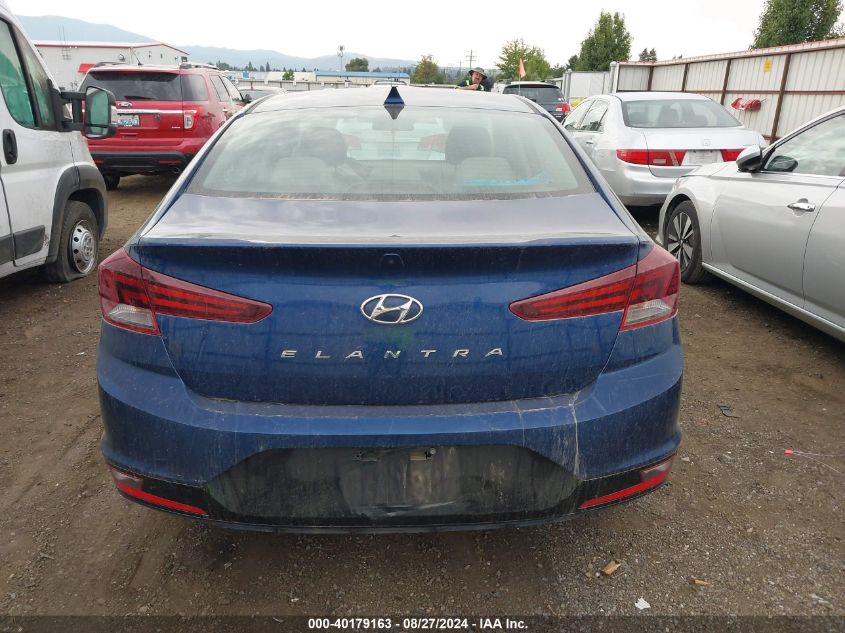 2019 Hyundai Elantra Sel VIN: 5NPD84LF7KH446153 Lot: 40179163