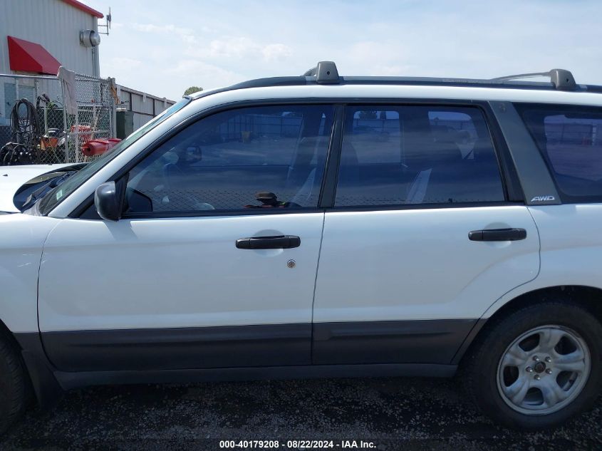 2004 Subaru Forester 2.5X VIN: JF1SG63624H707993 Lot: 40179208