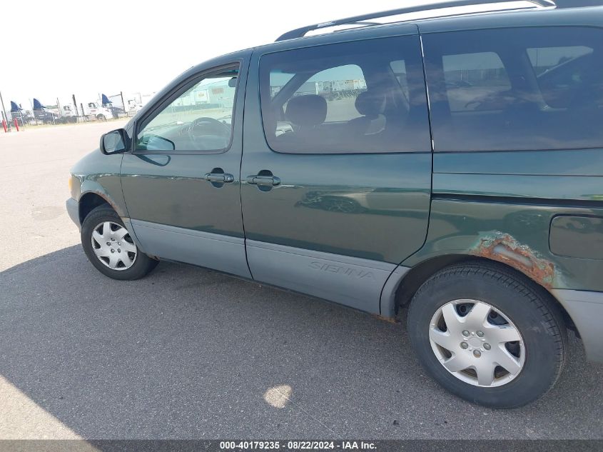 2003 Toyota Sienna Ce VIN: 4T3ZF19C93U548944 Lot: 40179235