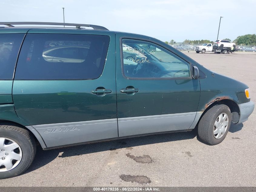 2003 Toyota Sienna Ce VIN: 4T3ZF19C93U548944 Lot: 40179235