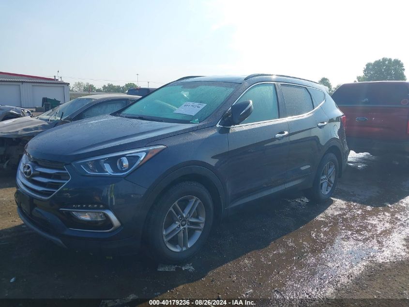 5NMZUDLB8JH102051 2018 HYUNDAI SANTA FE - Image 2