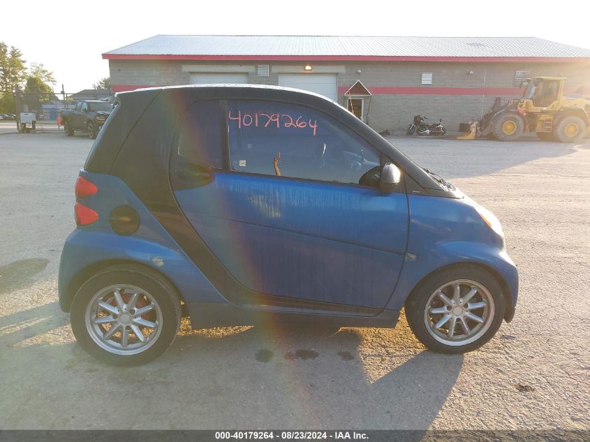 2009 Smart Fortwo Brabus/Passion/Pure VIN: WMEEJ31X09K264483 Lot: 40179264