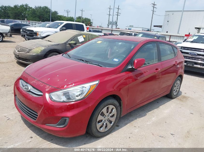 2017 Hyundai Accent Se VIN: KMHCT5AE4HU363395 Lot: 40179276