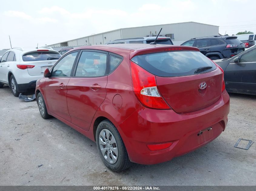 2017 Hyundai Accent Se VIN: KMHCT5AE4HU363395 Lot: 40179276