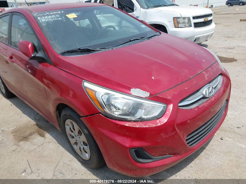 2017 Hyundai Accent Se VIN: KMHCT5AE4HU363395 Lot: 40179276