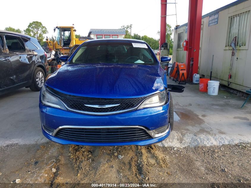 2016 Chrysler 200 Limited VIN: 1C3CCCAB9GN160854 Lot: 40179314