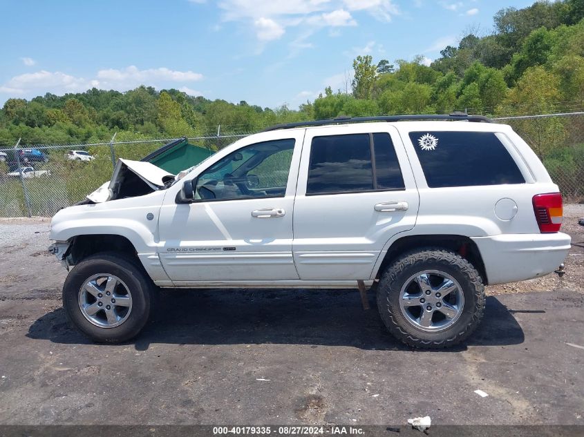 2004 Jeep Grand Cherokee Limited VIN: 1J8GW58N84C271069 Lot: 40179335