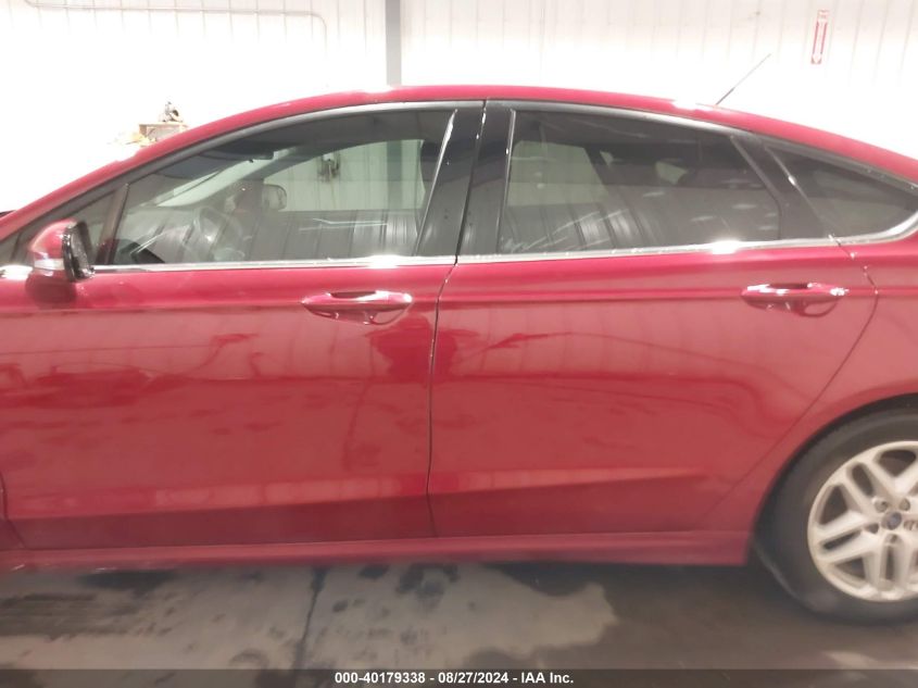 2014 Ford Fusion Se VIN: 3FA6P0H7XER195030 Lot: 40179338