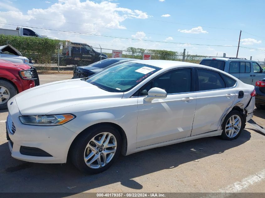 2013 Ford Fusion Se VIN: 3FA6P0H71DR102720 Lot: 40179357