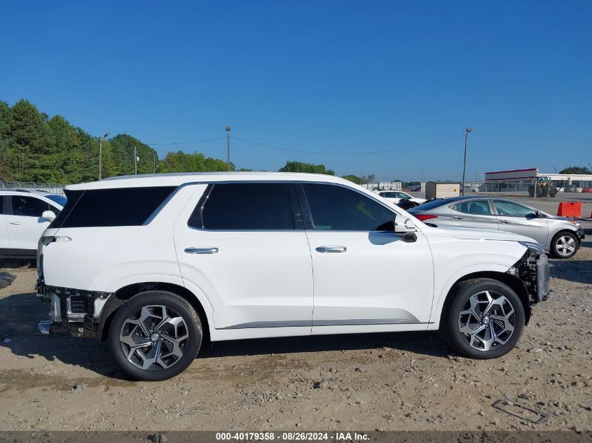 2022 Hyundai Palisade Calligraphy VIN: KM8R7DHE1NU370007 Lot: 40179358