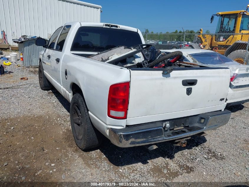 2005 Dodge Ram 1500 Slt/Laramie VIN: 1D7HA18D85S279485 Lot: 40179379