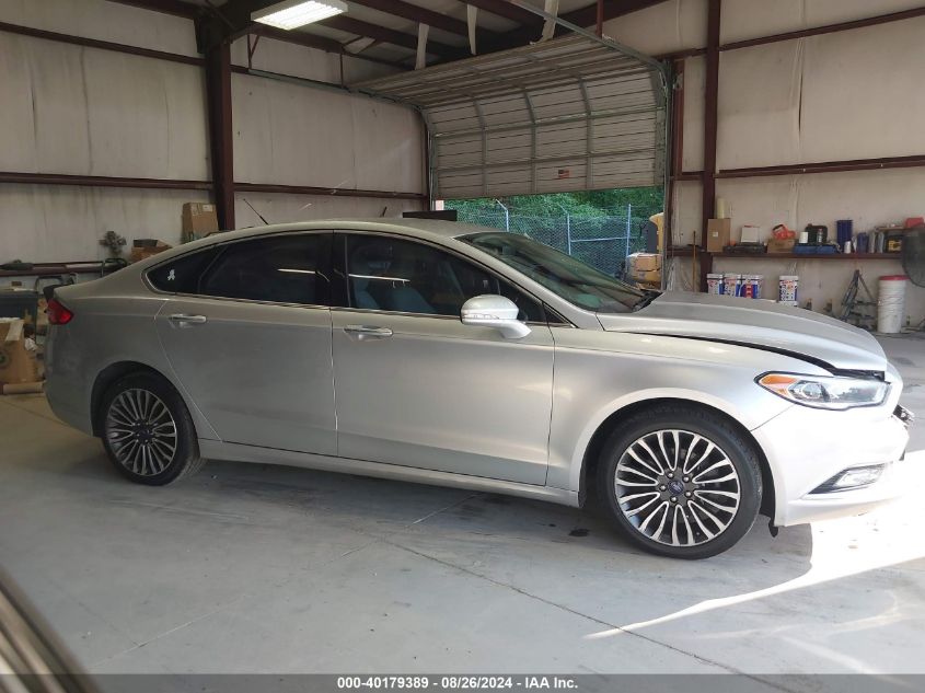 2017 FORD FUSION SE - 3FA6P0T90HR243499