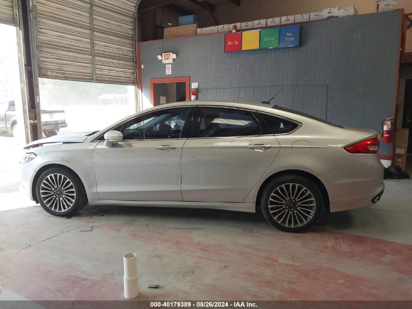 2017 FORD FUSION SE - 3FA6P0T90HR243499