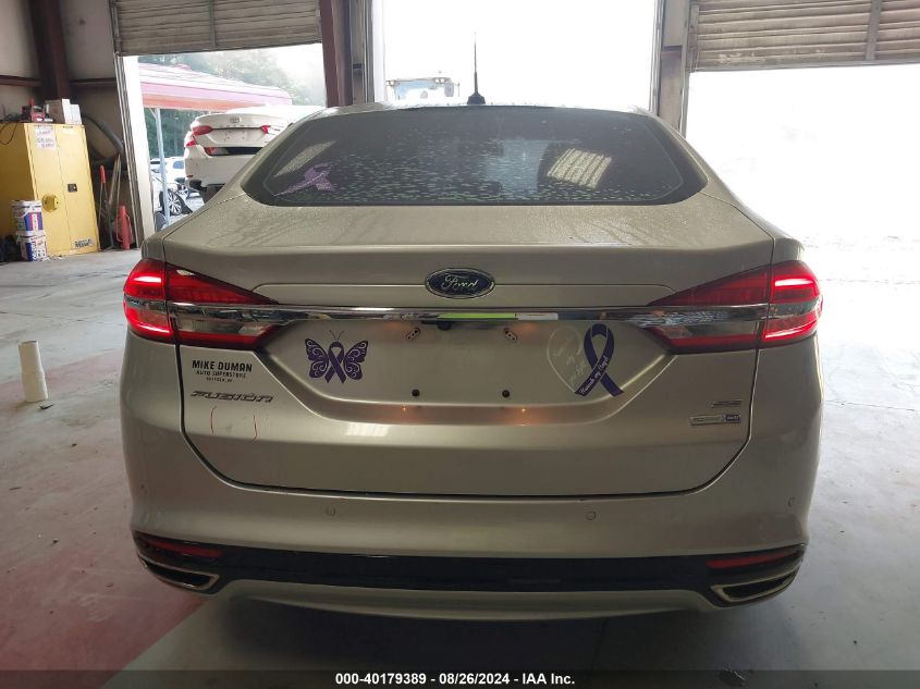 2017 FORD FUSION SE - 3FA6P0T90HR243499