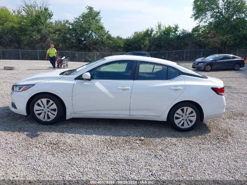 2020 Nissan Sentra S Xtronic Cvt VIN: 3N1AB8BV4LY271517 Lot: 40179393