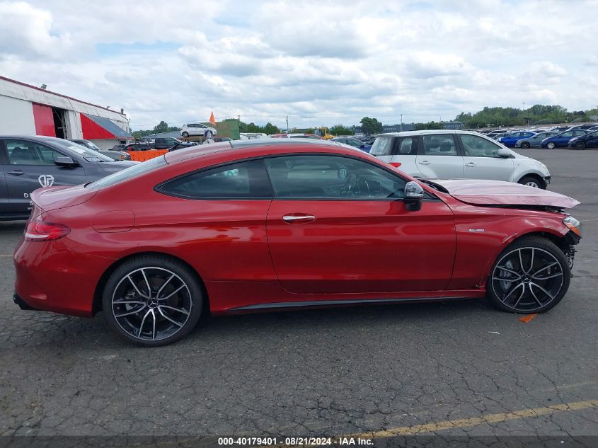 2023 Mercedes-Benz Amg C 43 4Matic VIN: W1KWJ6EB2PG120622 Lot: 40179401