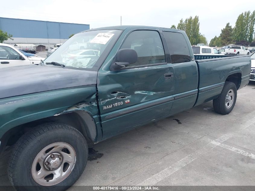 1998 Dodge Ram 1500 St VIN: 3B7HC12Y0WG141416 Lot: 40179416