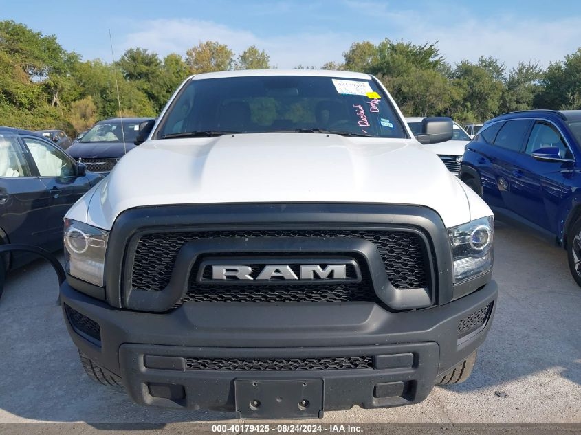 2024 Ram 1500 Classic Warlock 4X2 5'7 Box VIN: 1C6RR6LG4RS123205 Lot: 40179425