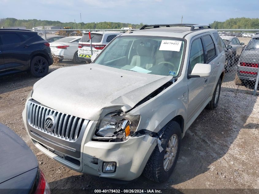 2009 Mercury Mariner Premier VIN: 4M2CU87749KJ02271 Lot: 40179432