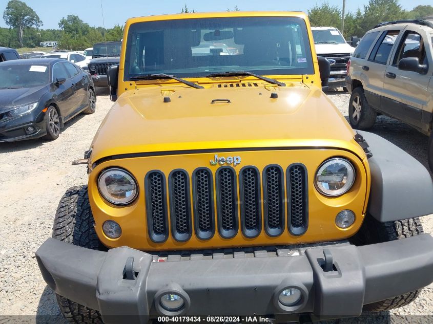 2014 Jeep Wrangler Sport VIN: 1C4AJWAG3EL179365 Lot: 40179434