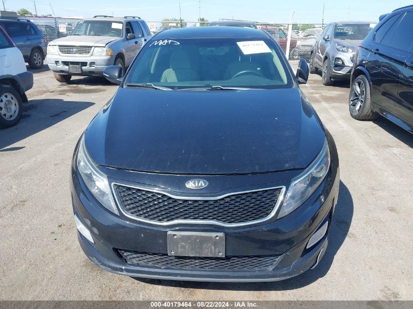 2014 Kia Optima Lx VIN: 5XXGM4A74EG342997 Lot: 40179464