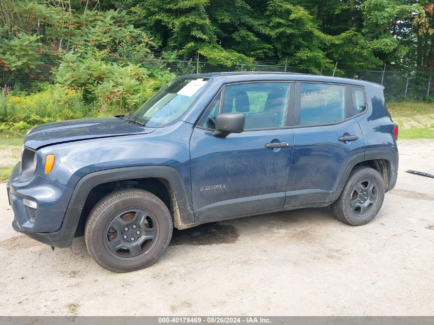 2021 Jeep Renegade Sport 4X4 VIN: ZACNJDAB0MPM25208 Lot: 40179469