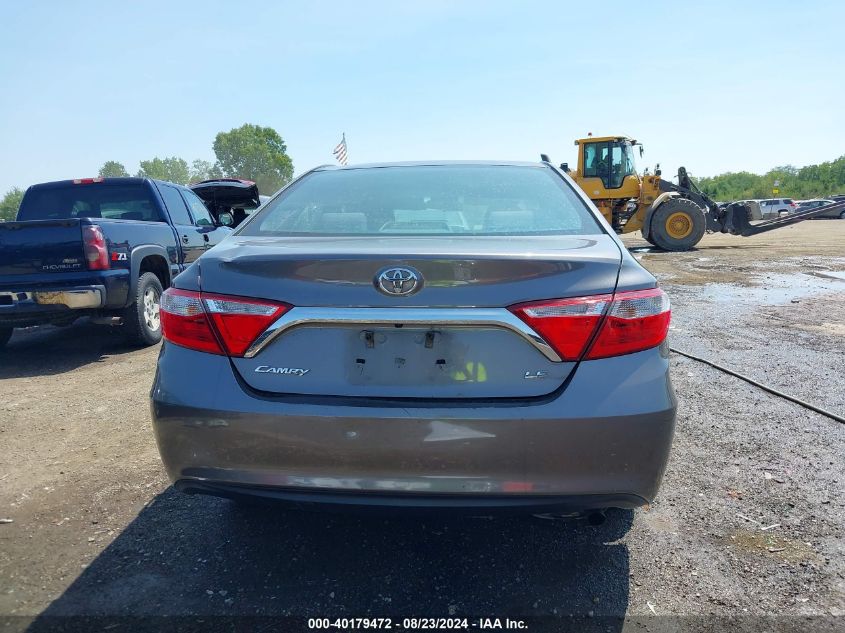 2016 Toyota Camry Le VIN: 4T1BF1FK6GU576907 Lot: 40179472