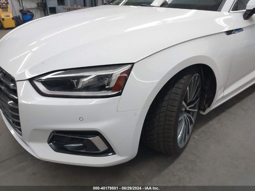 2018 Audi A5 2.0T Premium VIN: WAUCNCF5XJA106046 Lot: 40179501