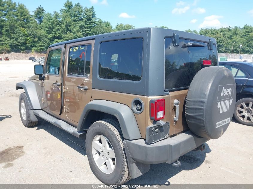 2015 Jeep Wrangler Unlimited Sport VIN: 1C4BJWDG8FL707046 Lot: 40179512