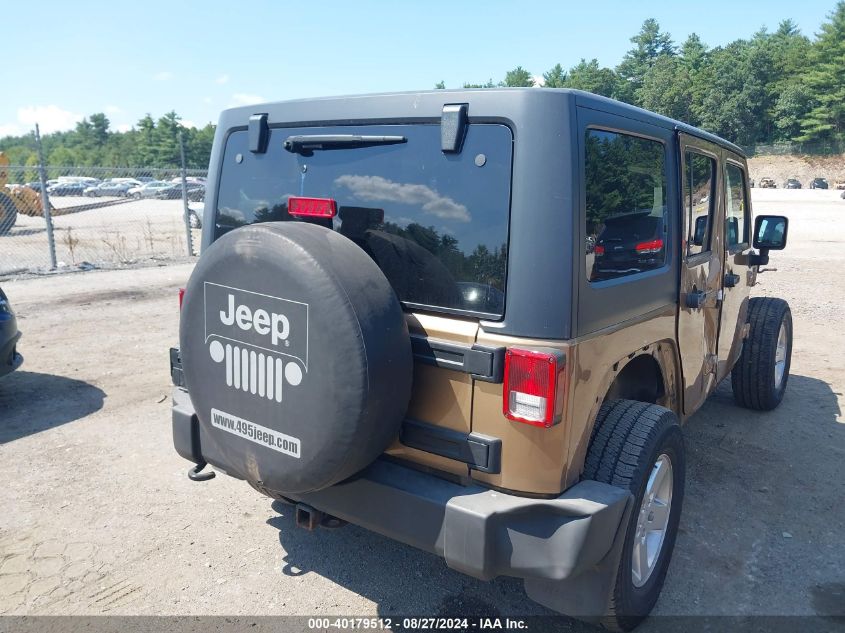 2015 Jeep Wrangler Unlimited Sport VIN: 1C4BJWDG8FL707046 Lot: 40179512